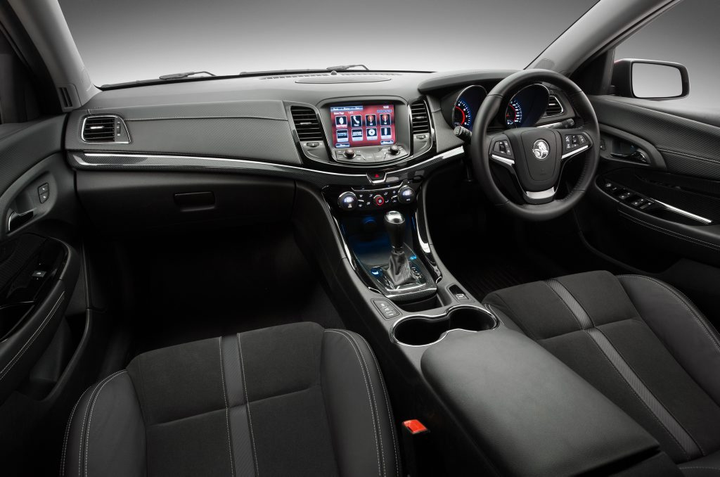 Inside the SV6 Holden Commodore Sportwagon. Inside the SV6 Holden Commodore Sportwagon.